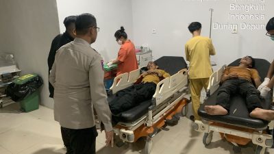 Sepeda Motor Tabrak Pejalan Kaki, Dua Orang Dilarikan ke RSUD Curup