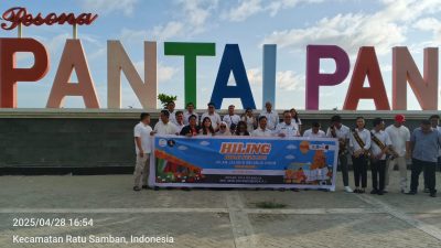 Jalan-jalan Sambil Berdayakan UMKM, HIPMI Bengkulu Berikan Semangat Baru