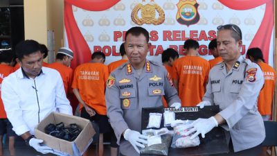 Polresta Bengkulu dan Jajaran Berhasil Ungkap Lima Kasus