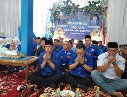 Ketua DPRD Rejang Lebong Ikuti Halal Bi Halal DPD PAN, Momen Serap Aspirasi Masyarakat