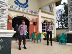 Polisi Amankan Ibadah Paskah I di Gereja HKBP Rejang Lebong
