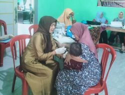 Pemdes Tanjung Besar Beri Pelayanan Posyandu dan Posbindu
