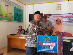 Realisasi BLT-DD Tahap Pertama Desa Sindang Bulan
