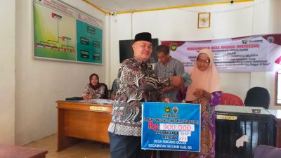 Realisasi BLT-DD Tahap Pertama Desa Sindang Bulan