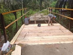 Respon Cepat Keluhan Masyarakat, Tiga Jembatan Diperbaiki