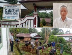 SDN 166 Bengkulu Utara Bangun Kebun Sekolah, Wujudkan Profil Pelajar Pancasila