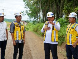 Mian Tinjau Jalan Provinsi, Dorong Percepatan Pembangunan Jembatan