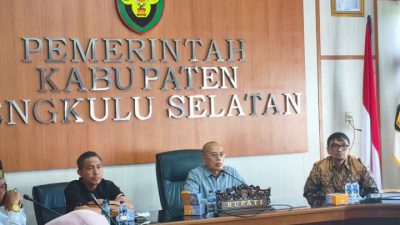 Bupati Bengkulu Selatan Hadiri Exit Meeting