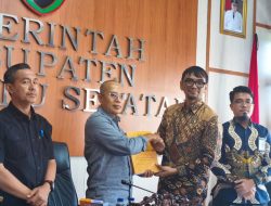 Usai Terima Hasil Pemeriksaan BPK, Bupati Intruksikan Tindaklanjuti