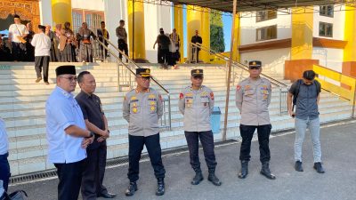 Polres Rejang Lebong Kawal Pemberangkatan Calon Jemaah Haji
