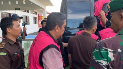 Tersangka Kasus Pembebasan Lahan Perkantoran Pemkab Seluma Ditahan