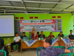 Musyawarah Pembentukan Pengurus Koperasi Merah Putih Desa Darat Sawah Ulu