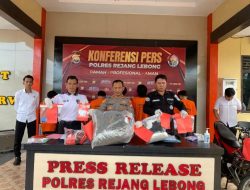 Polres Rejang Lebong Ungkap Jaringan Narkoba, 7 Tersangka Ditangkap dan Ribuan Gram Narkoba Disita