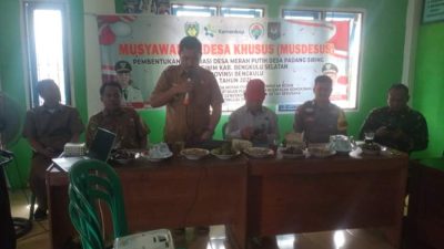Desa Padang Siring Bentuk Koperasi Merah Putih
