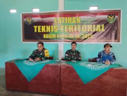 Kodim 0409 RL dan Pemdes Talang Liak 2 Gelar Karya Bakti Bersama TNI, Polri, dan Warga