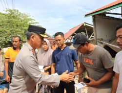 Kapolda Bengkulu Tinjau Langsung Penanganan Dampak Gempa Bumi 6,3 SR di Bengkulu