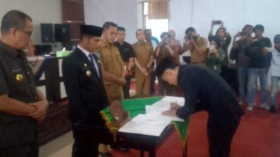 Pemkab Rejang Lebong Lantik 69 ASN, Wabup Ajak Berikan Pelayanan Terbaik untuk Masyarakat