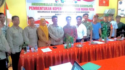 Kelurahan Bandar Ratu Gelar Muskelkus, Bentuk Kelompok Koperasi Merah Putih