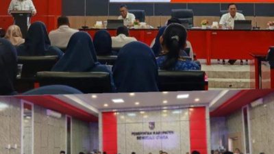 Bupati Bengkulu Utara Serahkan 54 SK CPNS Baru