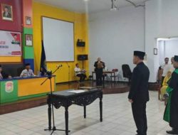 Marjohan Husein Resmi Dilantik Plt Sekda Mukomuko