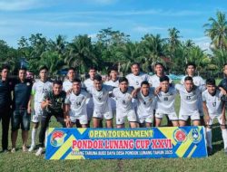 Menang Adu Penalti atas Junior FC, Polres Mukomuko FC Melaju ke Semifinal Pondok Lunang Cup XXVI