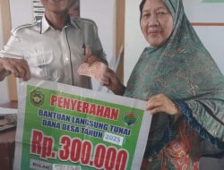 Sebanyak 20 KPM Terima BLT-DD Tahap II