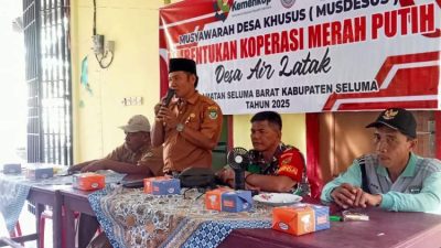 Melalui Musdesus, Desa Air Latak Bentuk Koperasi Merah Putih