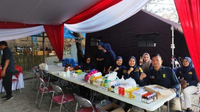 Polda Bengkulu Beri Pelayanan Kesehatan Gratis di CFD Bhayangkara