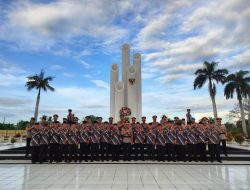 Kapolda Bengkulu Pimpin Ziarah Peringatan Hari Bhayangkara ke-79