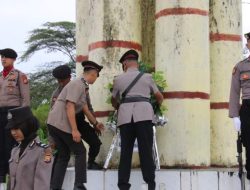 Peringati Hari Bhayangkara ke-79, Polres Rejang Lebong Ziarah dan Tabur Bunga