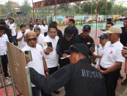 Semangat Kebersamaan Warnai Menembak Eksibisi Polda Bengkulu Sambut Hari Bhayangkara ke-79