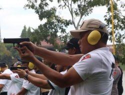 Polda Bengkulu Gelar Menembak Eksibisi