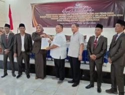 KPU Resmi Tetapkan Paslon Nomor 3 Pemenang Pilkada Bengkulu Selatan
