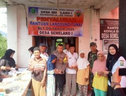 Pemdes Semelako I Salurkan BLT Dana Desa Tahap Pertama