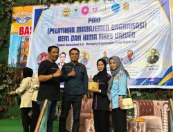 Usin Sembiring Bagikan Kunci Sukses Memimpin Organisasi kepada Mahasiswa UNIVED