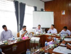 Bupati Gelar Rakor Meningkatkan Pelayanan Air Minum di Rejang Lebong