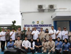 Kapolda Bengkulu Dampingi KSP Tinjau Program Makan Bergizi Gratis