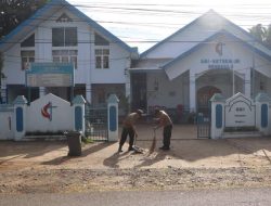 Dalam Rangka HUT Bhayangkara ke 79, Karolog Polda Bengkulu Bakti Religi di Gereja Getsemanida