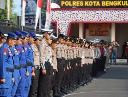 Polresta Bengkulu Gelar Apel Gabungan Jelang Festival Tabot 2025