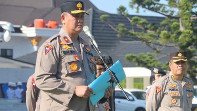 Wakapolda Pimpin Gladi Bersih Jelang Hari Bhayangkara ke-79