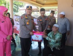 Wakapolda Bengkulu Kunjungi Personel Sakit Menahun