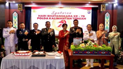 Hari Bhayangkara ke-79, Polda Kalteng Dapat Kejutan Spesial dari Gubernur dan TNI