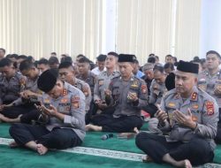 Kapolda Bengkulu Pimpin Binrohtal, Ajak Personel Tingkatkan Iman dan Taqwa
