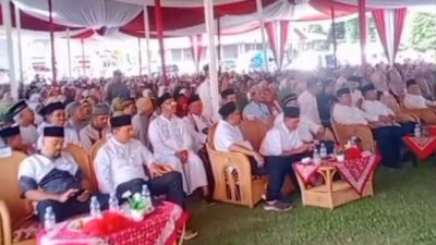 Tabligh Akbar HUT ke-66 Bengkulu Utara, Ustadz Hilman Ungkap Kunci Bahagia