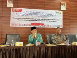 140 ASN Ikuti Ujian Kompetensi di Dinas PUPR Provinsi Bengkulu