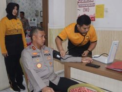 Kapolda Bengkulu Laksanakan Cek Kesehatan Berkala di Biddokkes