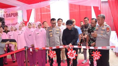 Dapur SPPG Polresta Bengkulu Resmi Beroperasi