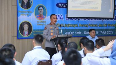 Kadiv Humas Ajak Siswa Kerja Keras, Cerdas, Tuntas, dan Ikhlas