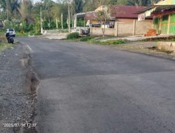 Diduga Tak Gunakan Aspal AMP, Pekerjaan Tambal Sulam Jalan Menuai Kecaman