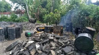 Proyek Jalan Nasional Disorot, Pelaksana Diduga Produksi Hotmix Ilegal